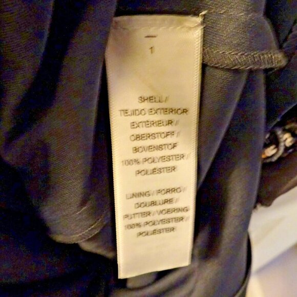 Adrianna Papell Beaded Gown‎ Sz 6 Purple Sleeveless Formal Evening Dress - Picture 10 of 11